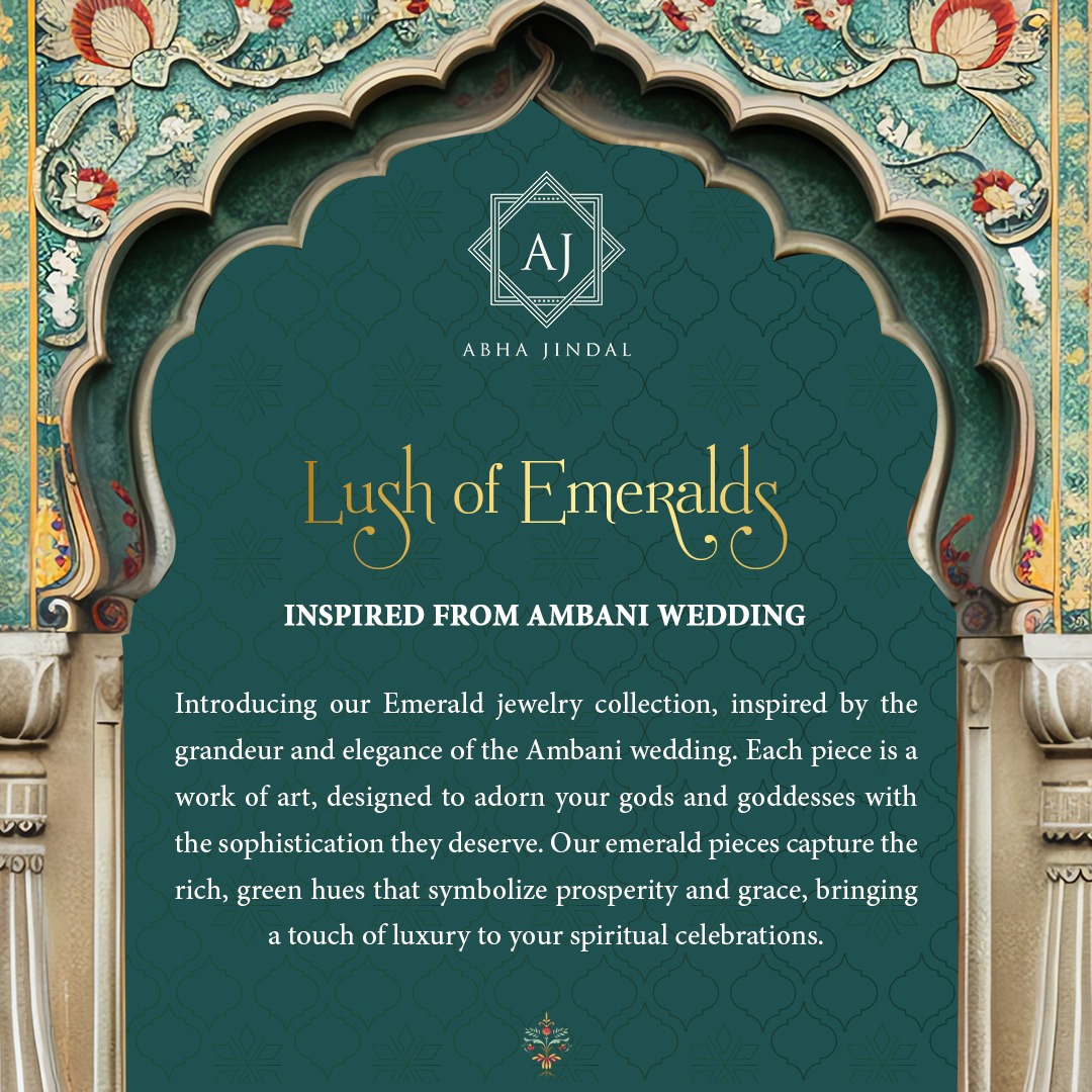 Lush of Emeralds Collection Introduction, a brand & collection story piece.