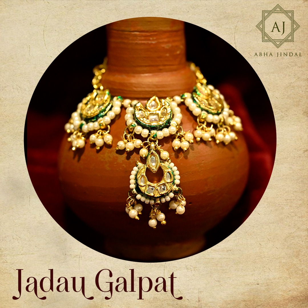 Jadau Galpat, a jewellery piece.